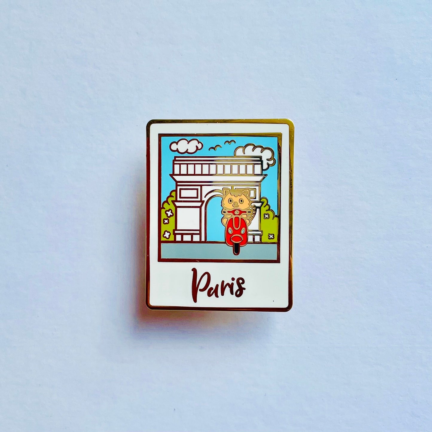 London and Paris Enamel pins | Pippi’s Holiday Vacation Pins | London Brooch | Paris pin | Eiffel Tower souvenir pin | Big Ben | Sacre Coeur