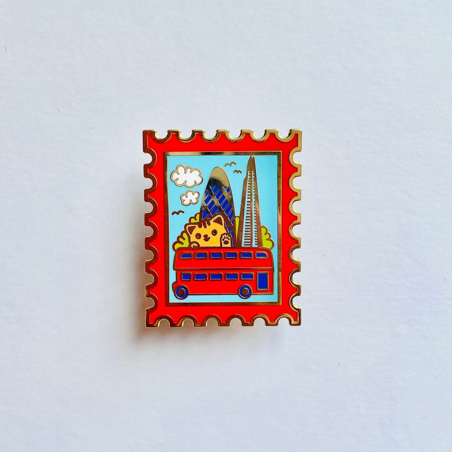 London and Paris Enamel pins | Pippi’s Holiday Vacation Pins | London Brooch | Paris pin | Eiffel Tower souvenir pin | Big Ben | Sacre Coeur