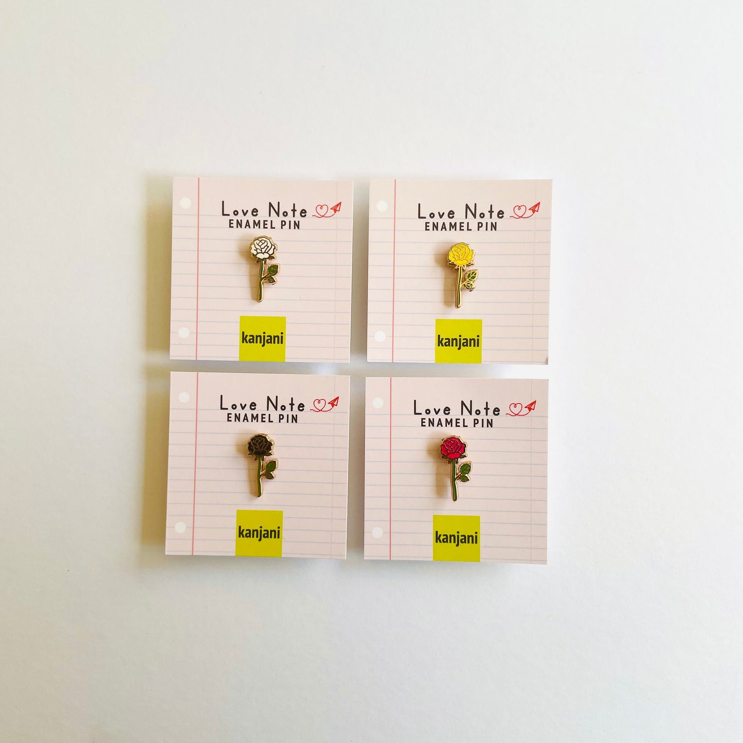 White Rose mini Enamel pin gift, Gift under 10, Memorial rose pin, Valentine, Self love, June birth flower