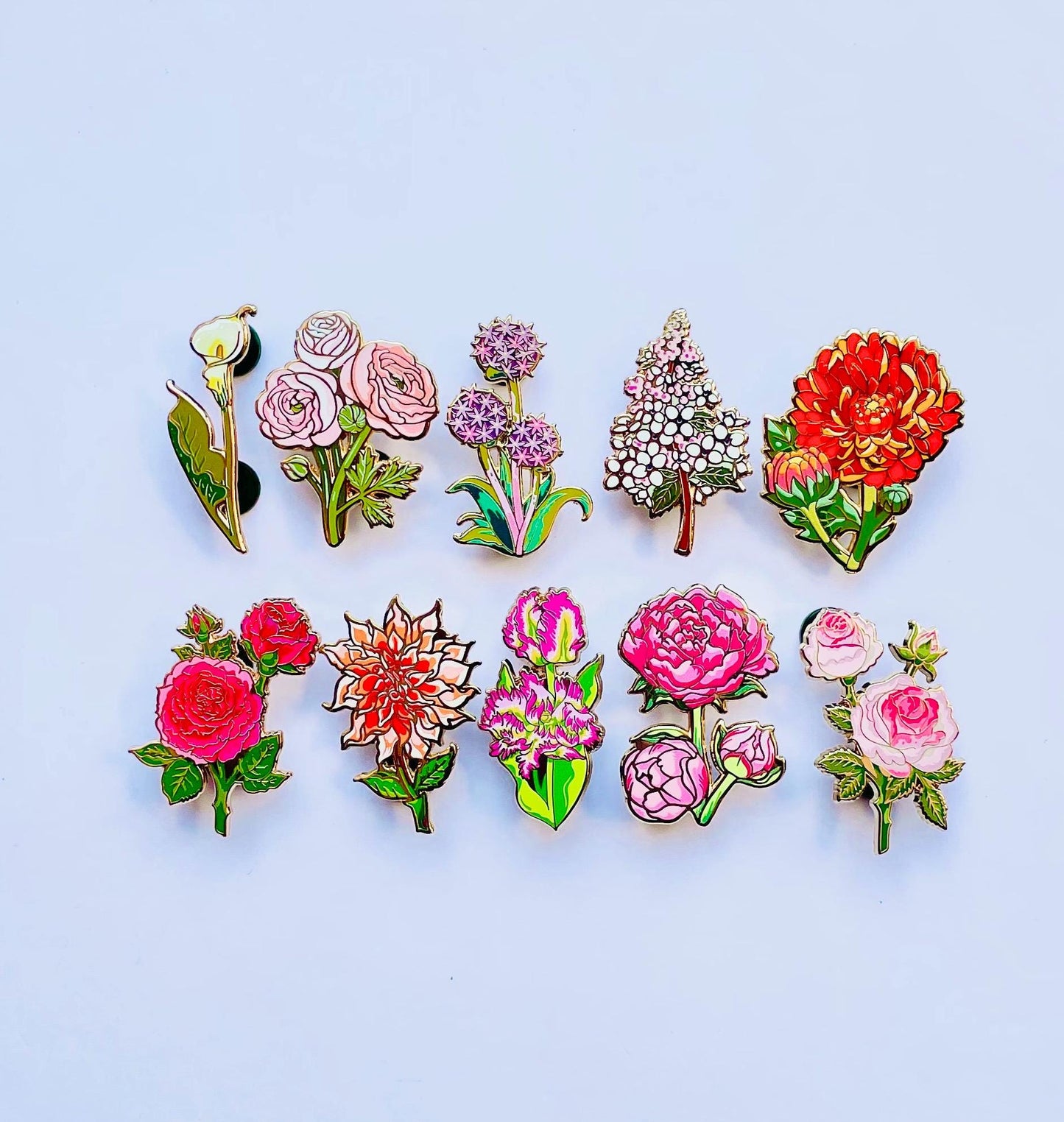 Red heart mini Enamel pin gift, Pink Gold Heart pin, Valentines gift, Galentines, self gift