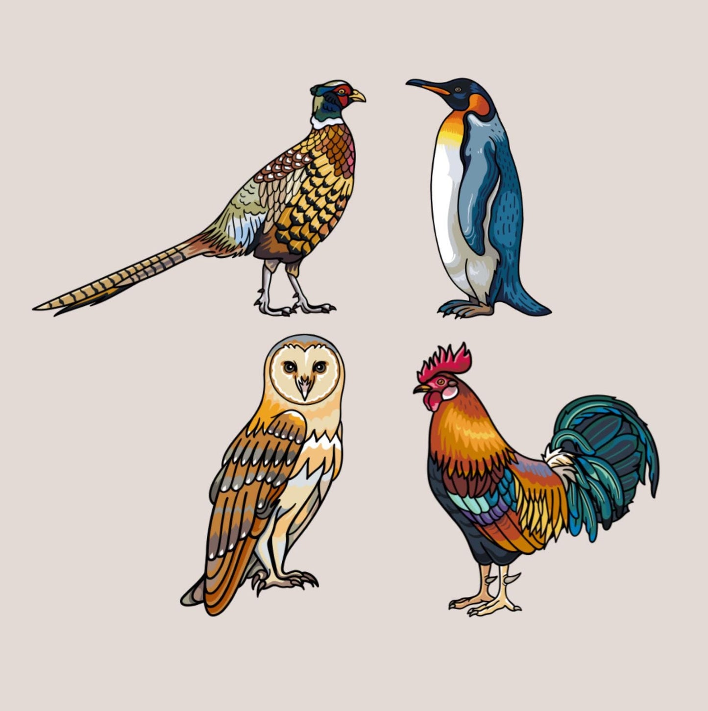 Pheasant Enamel pin gift, Common pheasant lapel pin, Ring-necked bird, South Dakota,