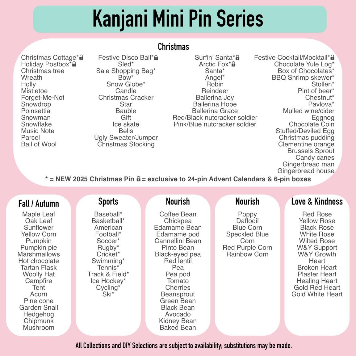 6-Pin Christmas Enamel Mini Pin Gift Box – Custom Mini Pin Surprise, Advent Party Game, Stocking Stuffer Gift