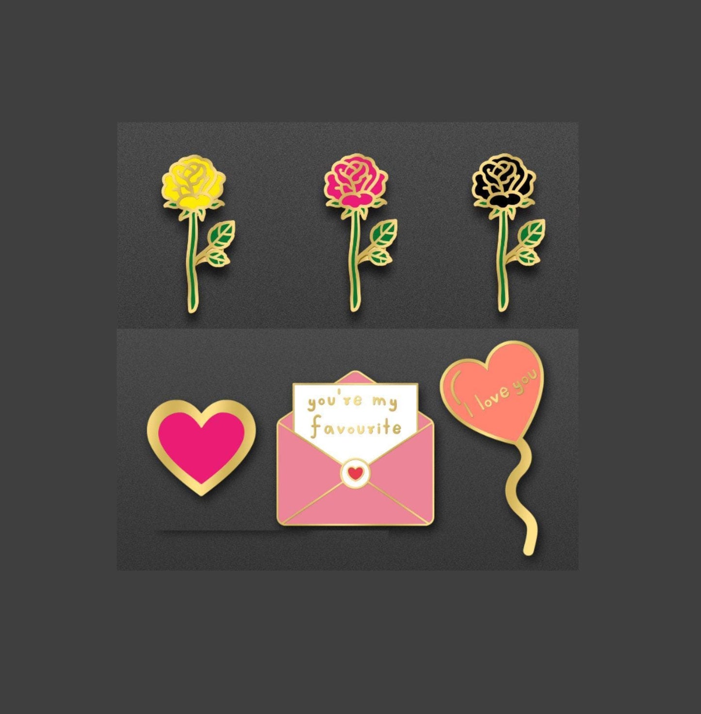 Kanjani Pin Gift Box - Holds Mini, Floral, and Standard Pins, Advent calendar