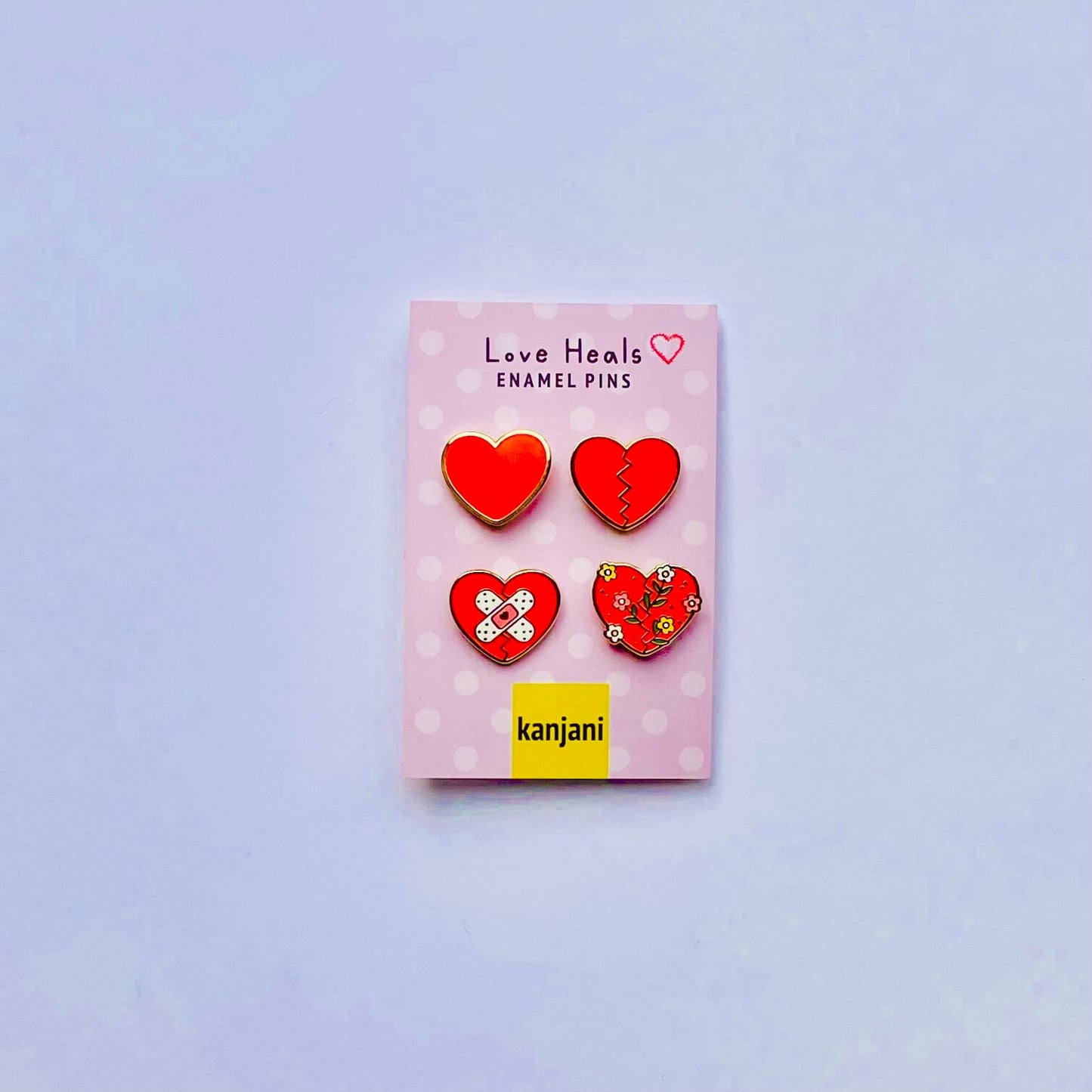 Bandage plaster Heart mini Enamel pin gift, Self gift, Healing
