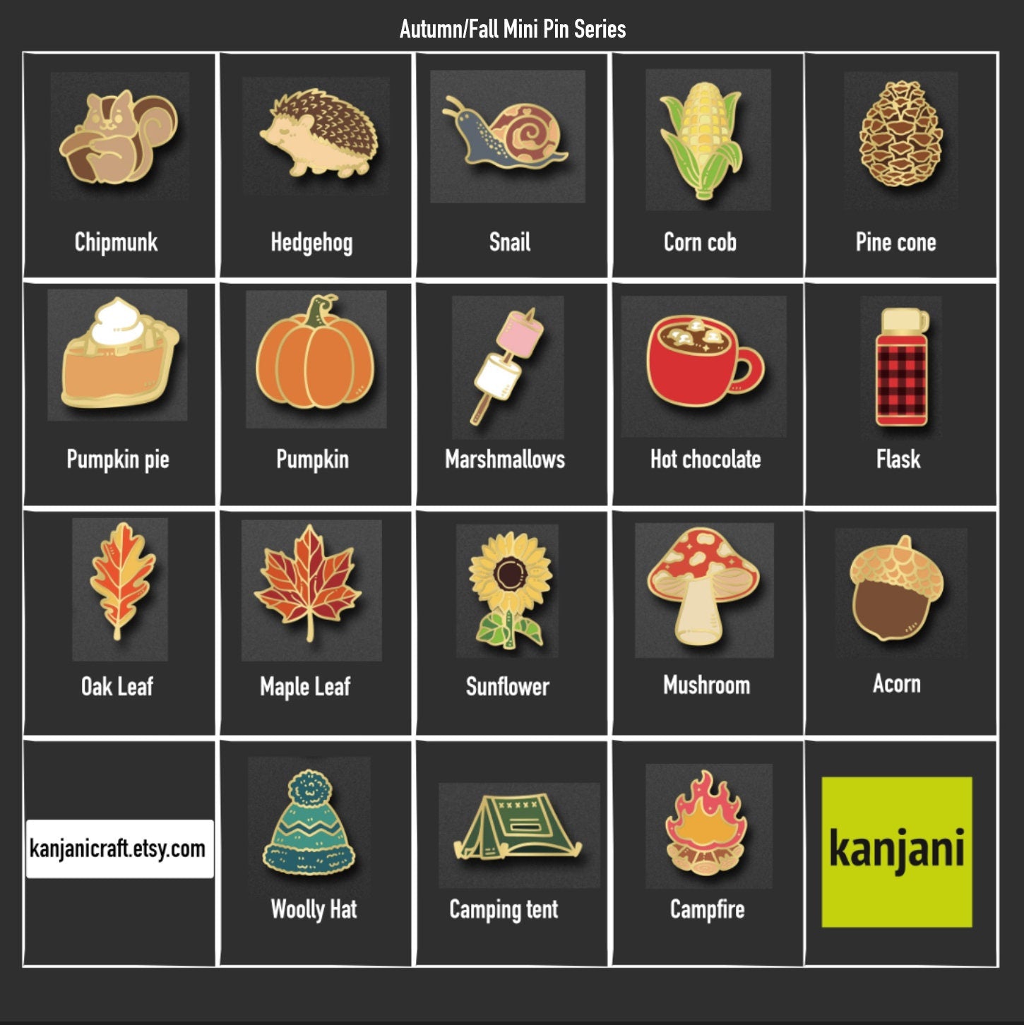 Campfire mini enamel pin, Harvest Thanksgiving Halloween Gift, Fall decor, Autumn gift, gift under 15, camping outdoors enthusiast, firewood