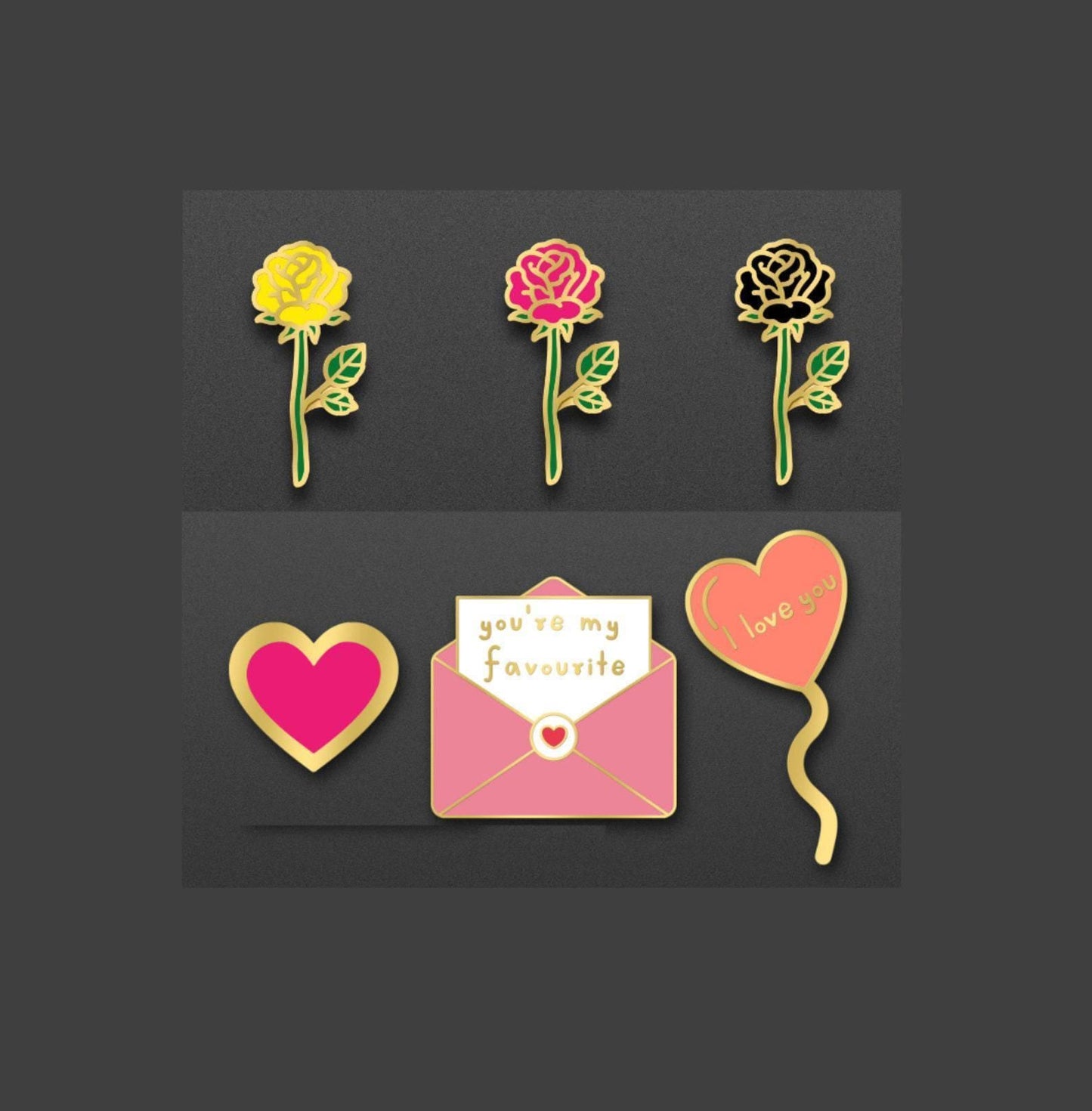 Kanjani Pin Gift Box - Holds Mini, Floral, and Standard Pins, Advent calendar