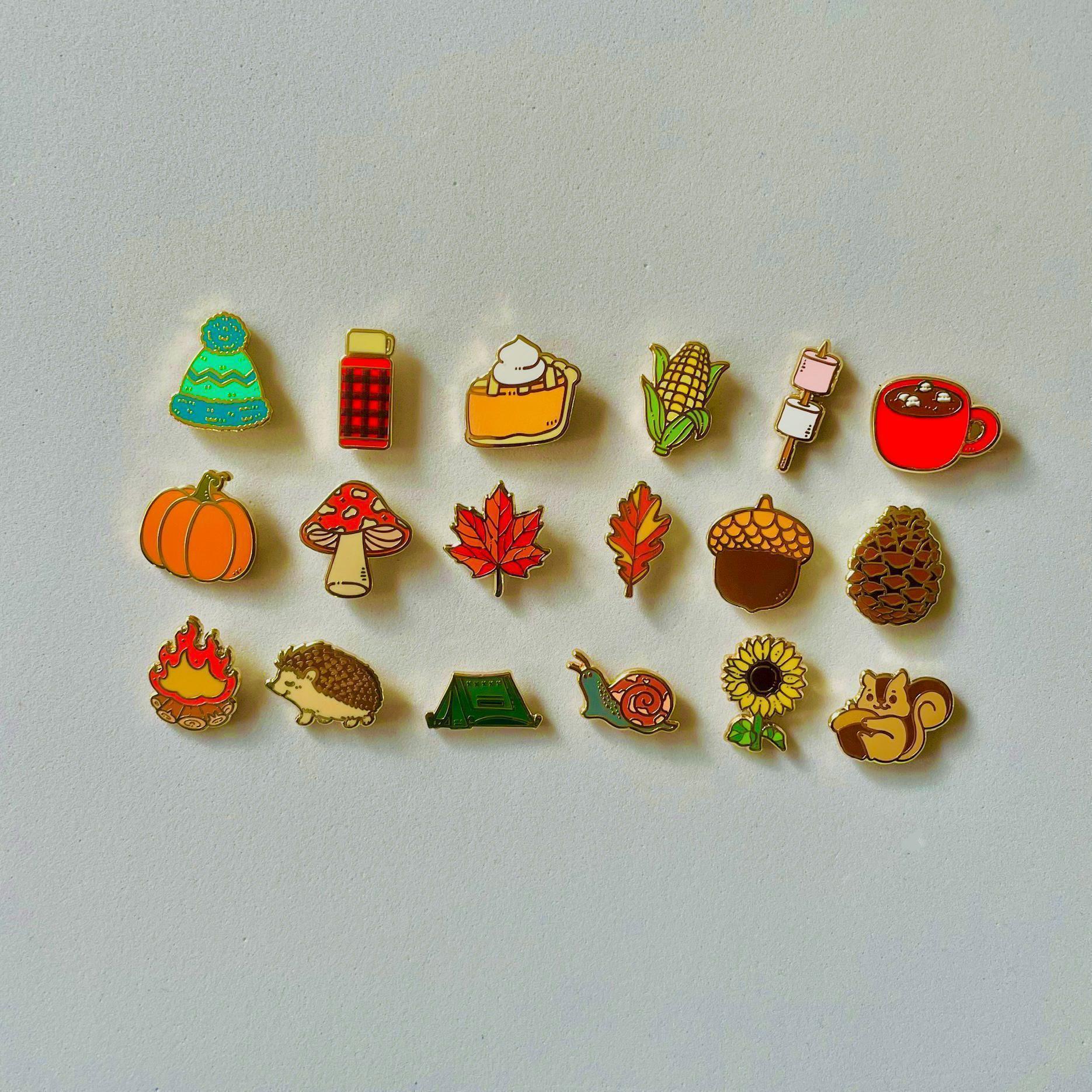 24 Enamel mini pin Christmas Advent Calendar, family fun lapel badges, Stocking stuffer, brooches, nutcracker, DIY