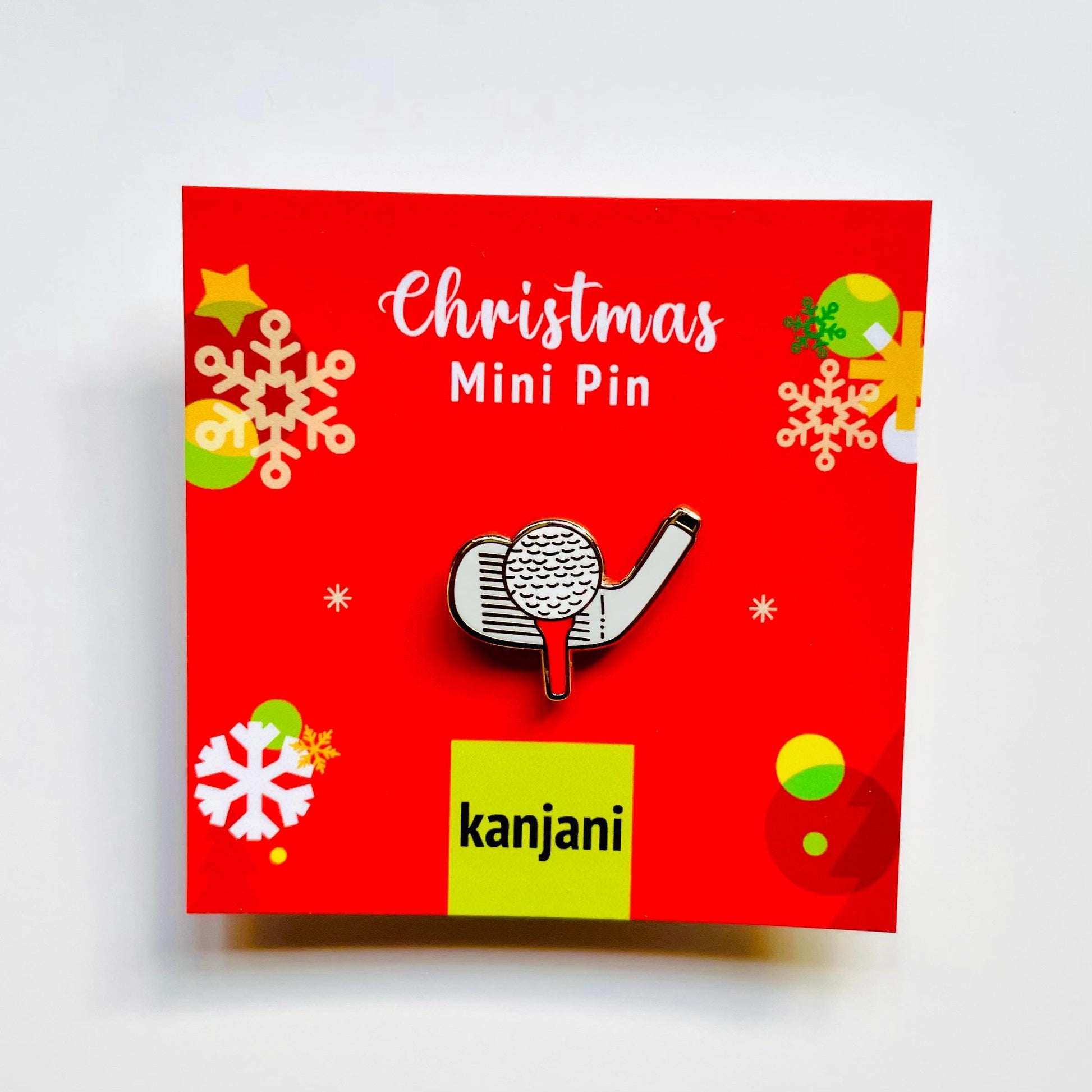 Golf Enamel Pin