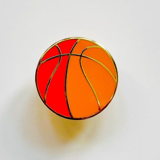 Basketball Enamel Pin