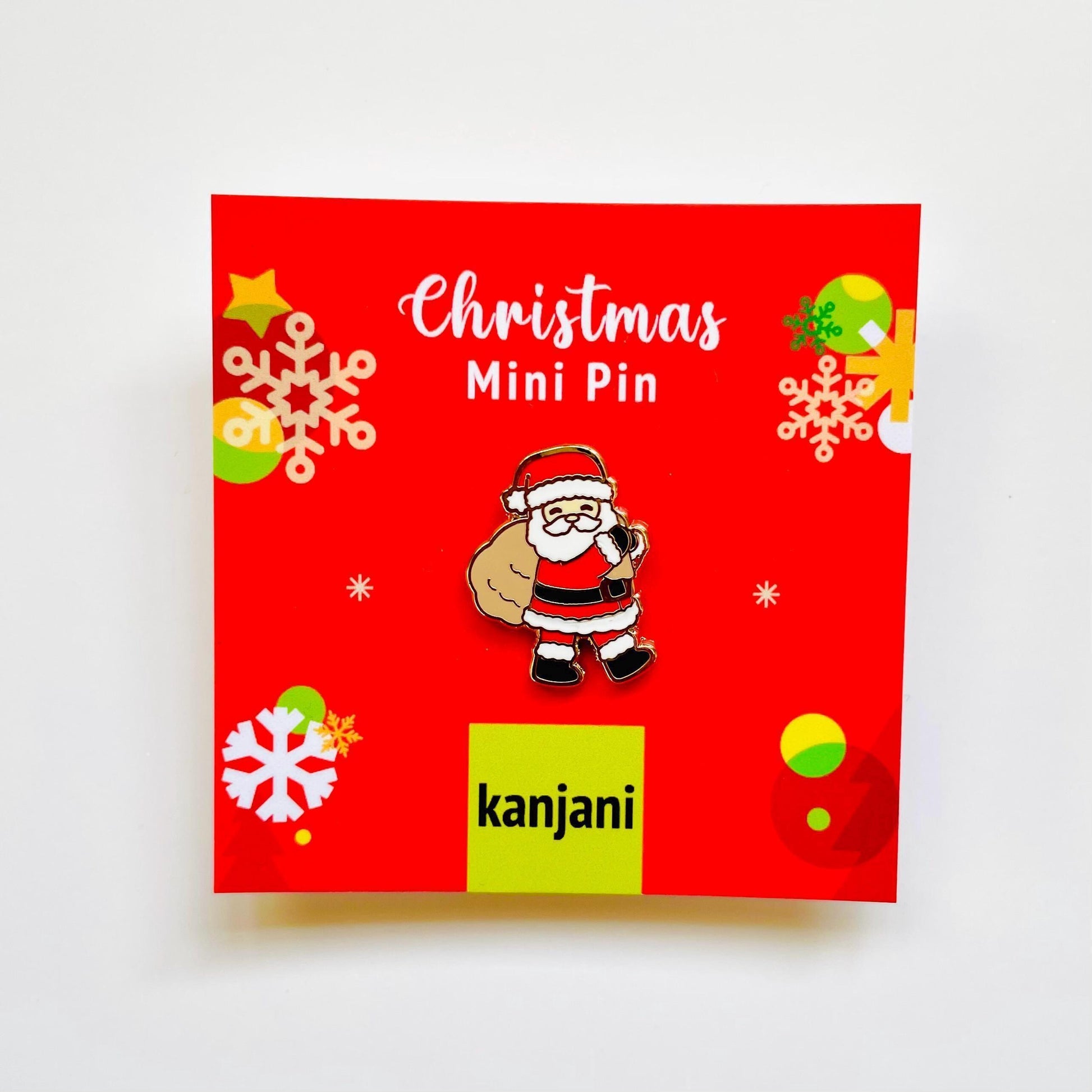 Santa Enamel pin