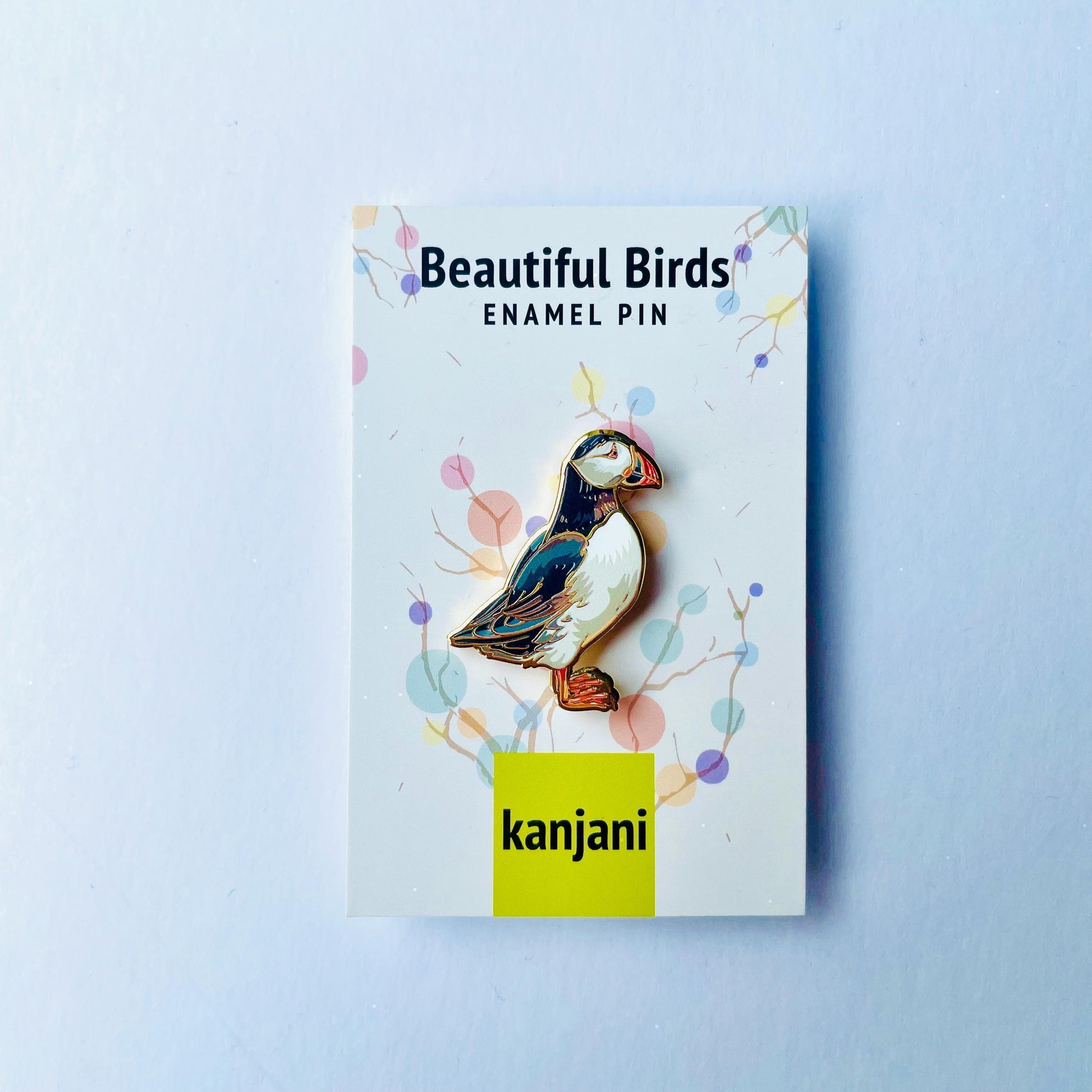 Puffin Enamel Pin, Sea Bird Brooch Badge, Gift, Christmas gift, stocking stuffer, Advent calendar