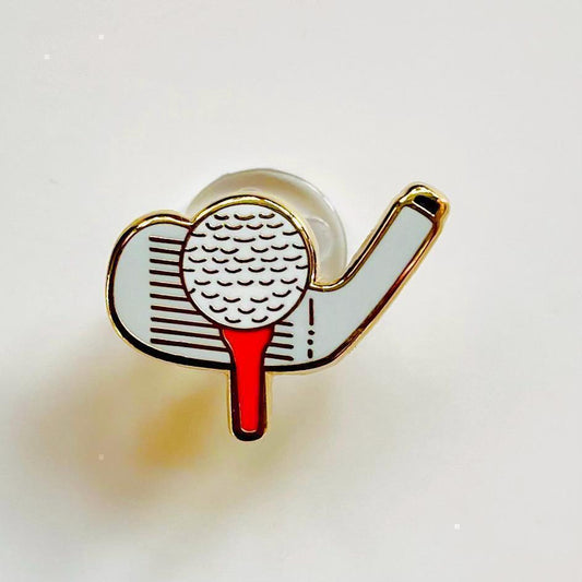Golf Enamel Pin