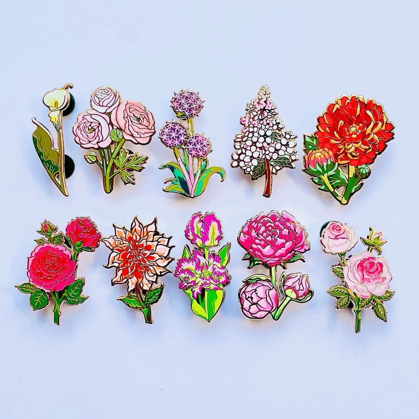 Quetzal Bird Enamel Pin, Keychain & Bag Charm Set, Christmas stocking stuffer, Advent calendar