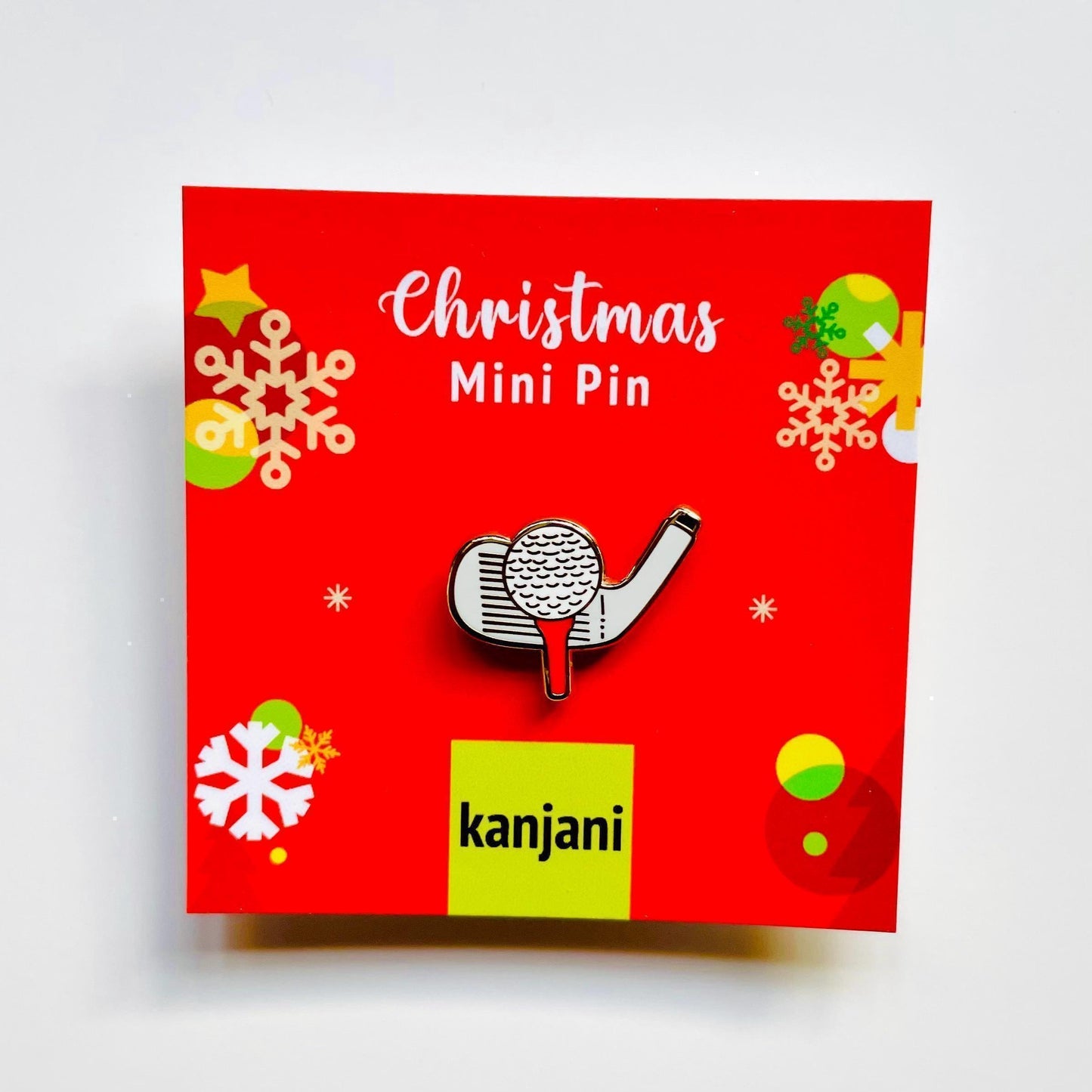 Golf Enamel Pin