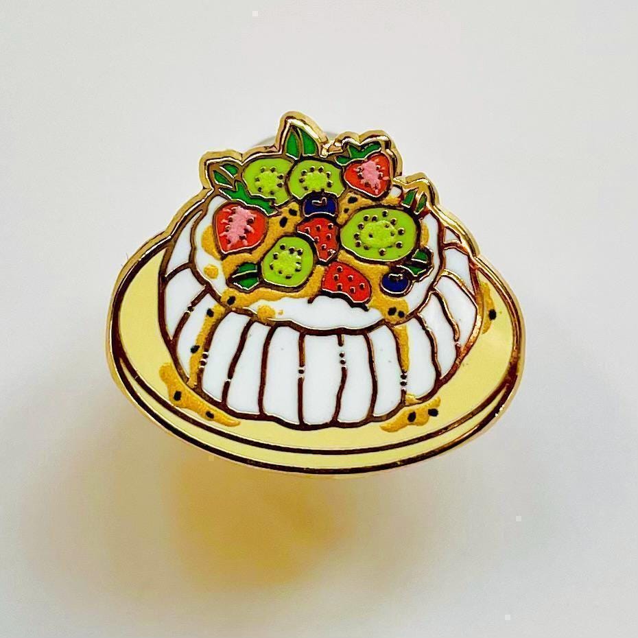 Pavlova enamel pin