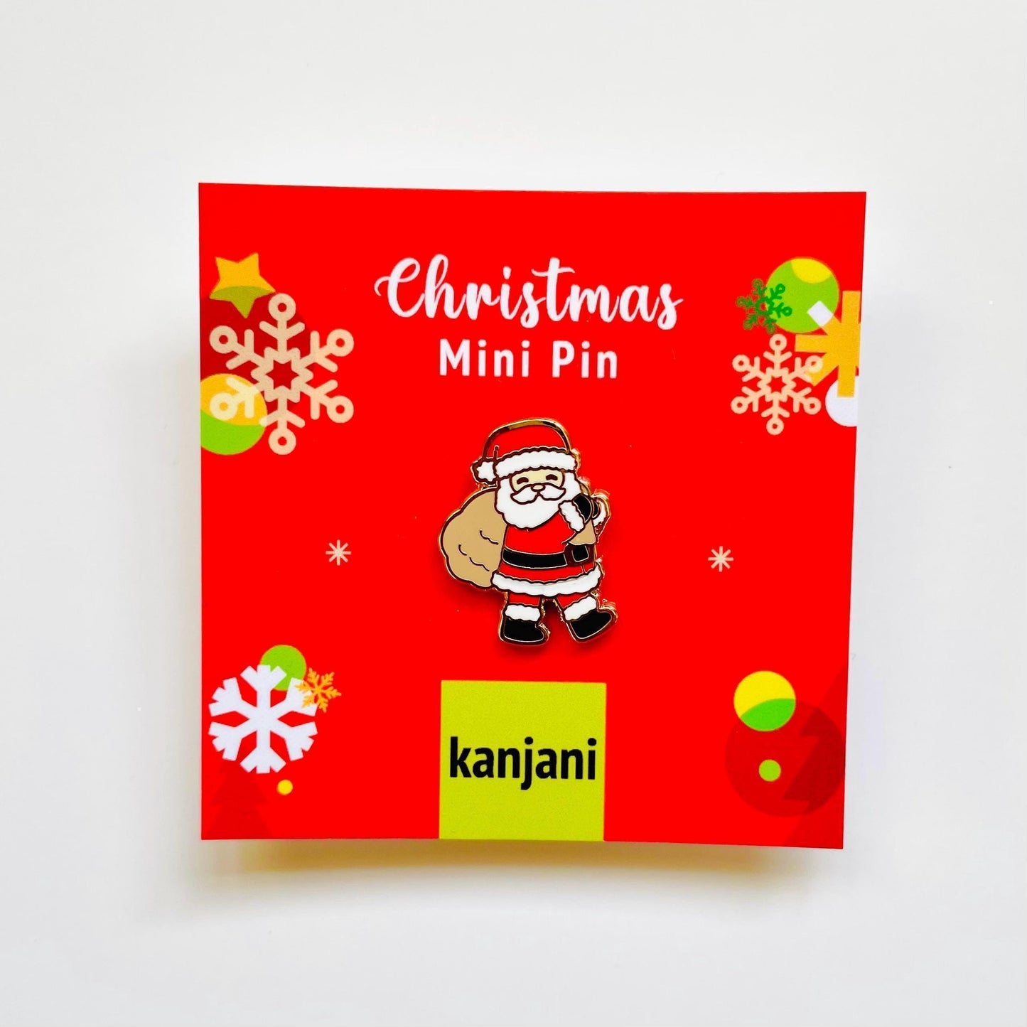 Santa Enamel pin