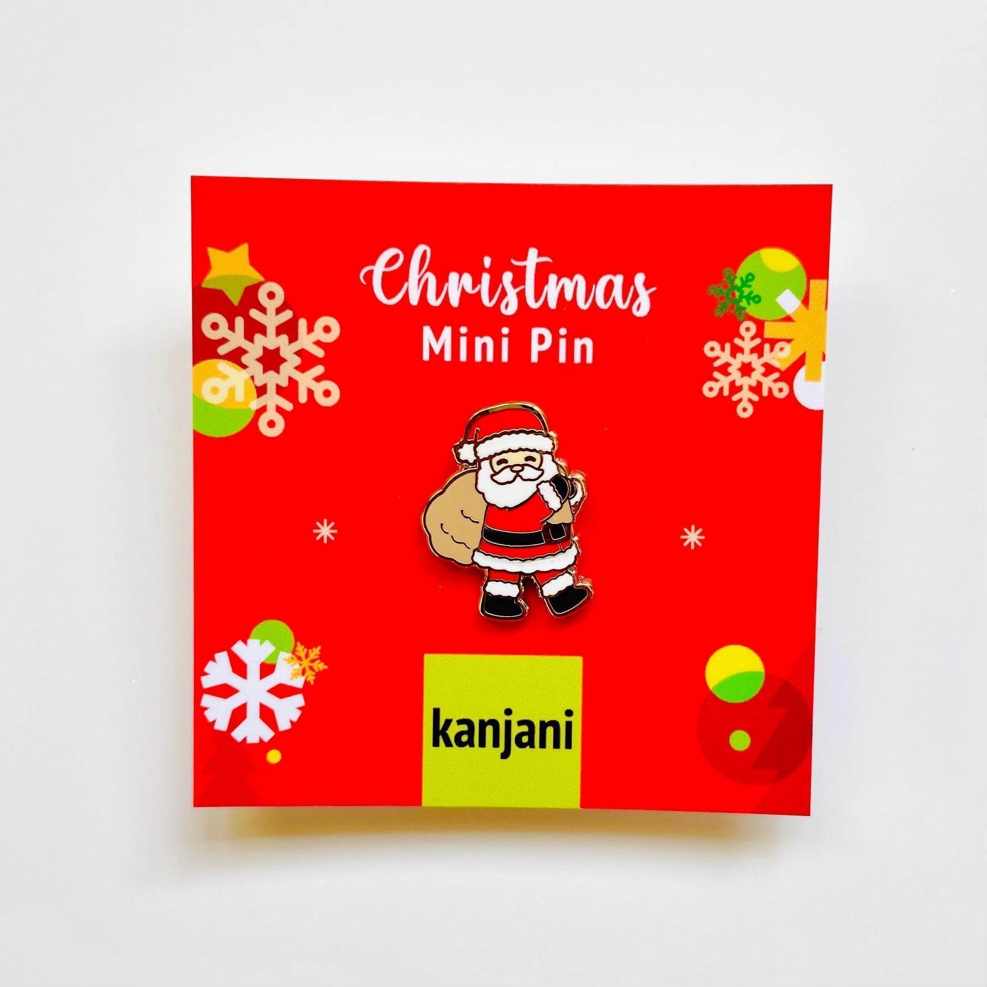 Santa Enamel pin