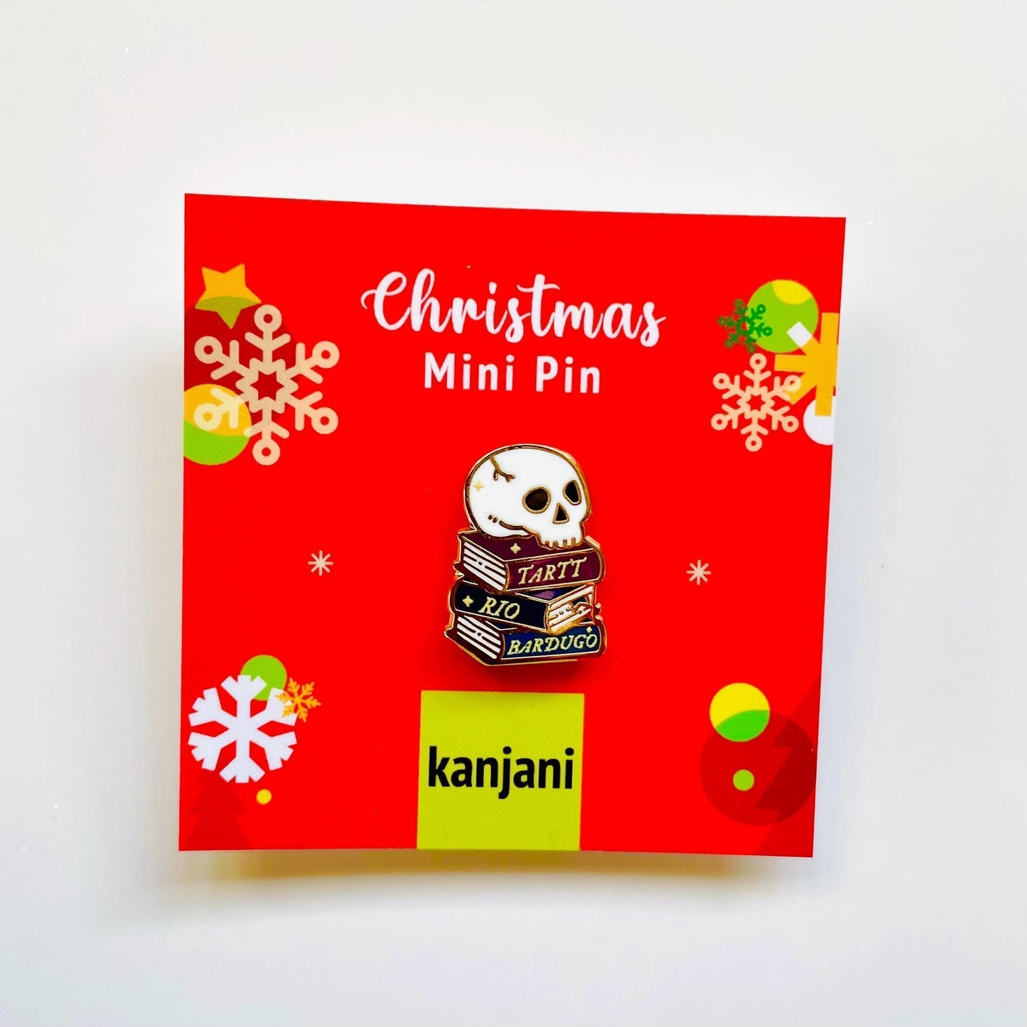 Dark academia, stack of books, skull, witchy Halloween decor