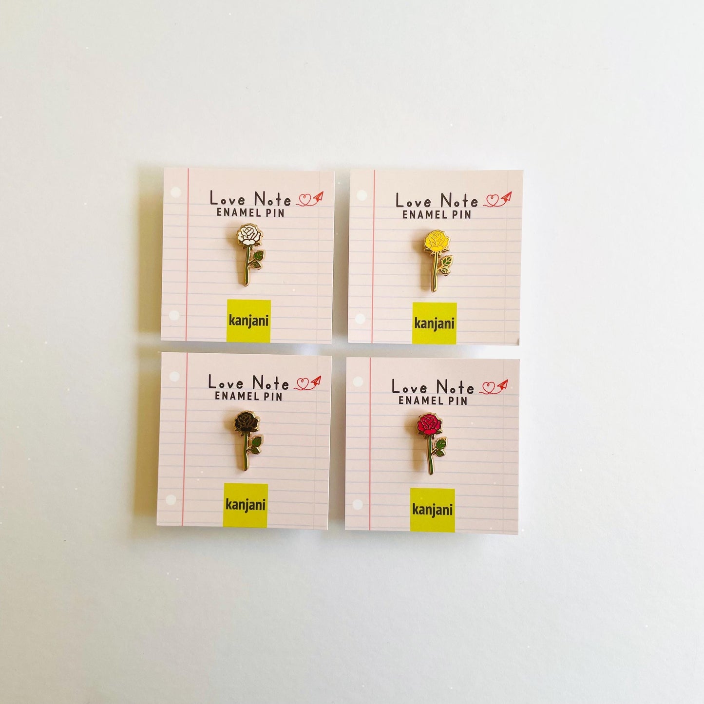 Enamel Pin: Yellow Rose Friendship and Healing (Mini, Gold Tone), Christmas gift, stocking stuffer, Advent calendar