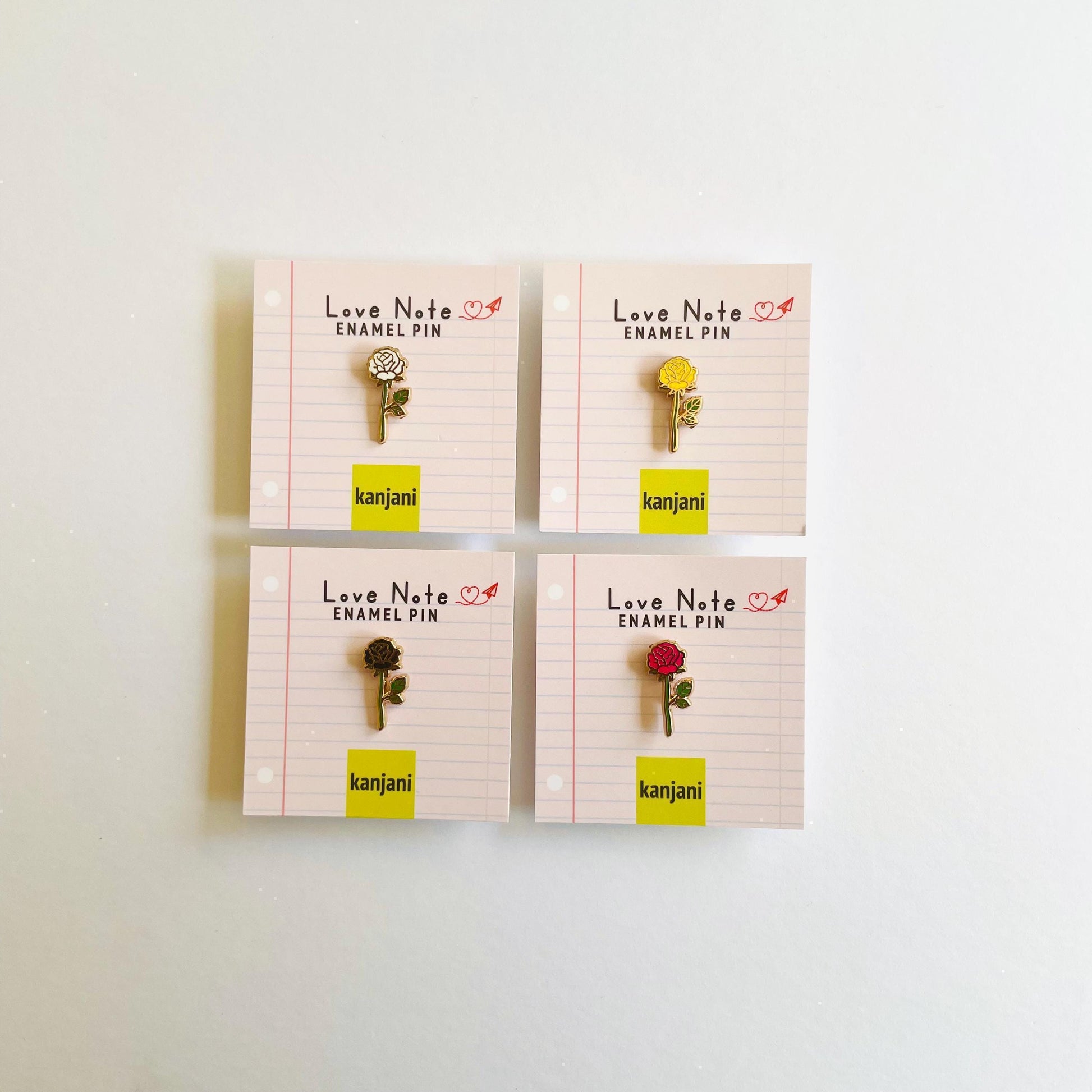 Enamel Pin: Yellow Rose Friendship and Healing (Mini, Gold Tone), Christmas gift, stocking stuffer, Advent calendar