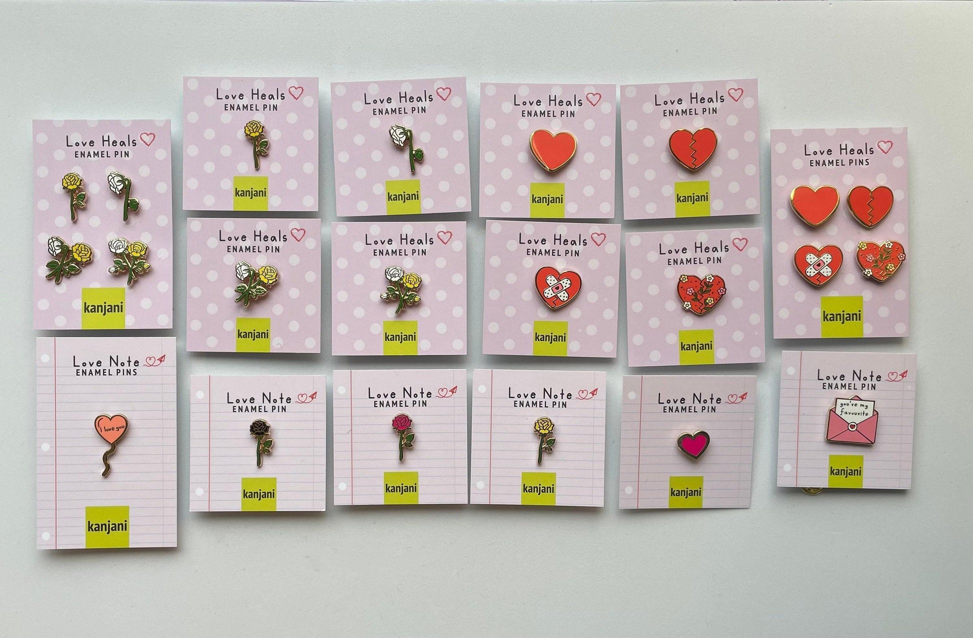 Growth Rose Enamel Pin: Friendship, Self Care, June Birth Flower, Christmas gift, stocking stuffer, Advent calendar