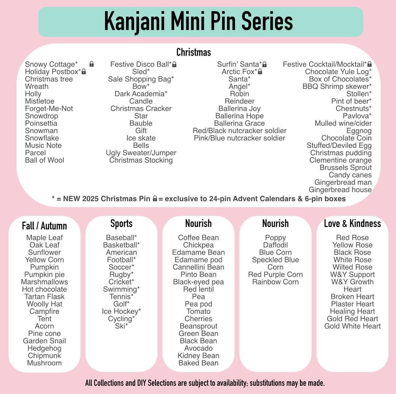 Festive Cranberry Cocktail Pin Set - Winter Holiday Enamel Badges, Christmas gift, stocking stuffer, Advent calendar