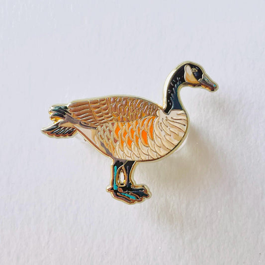 Canada goose gold hard Enamel lapel Pin badge