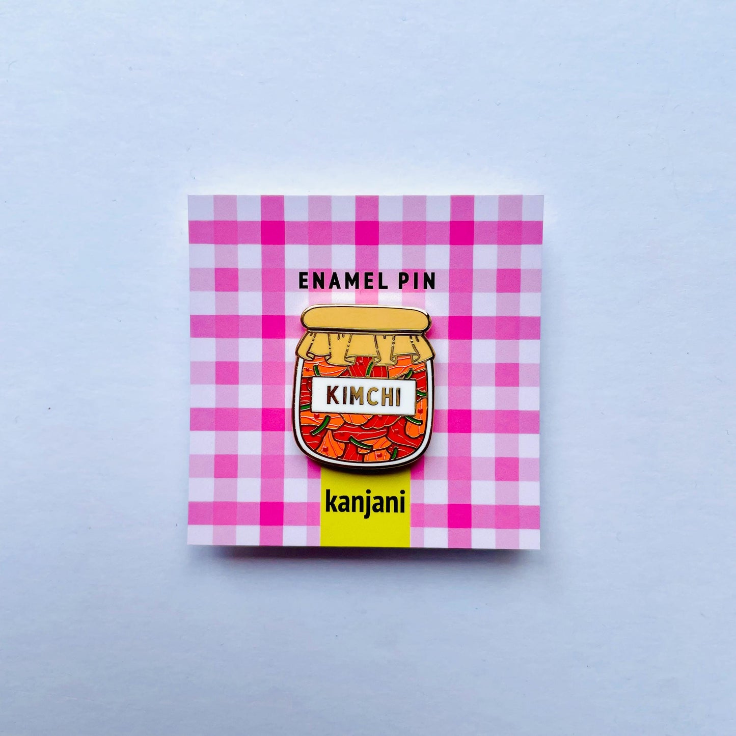 Kimchi Cabbage luxury gold hard enamel lapel pin badge