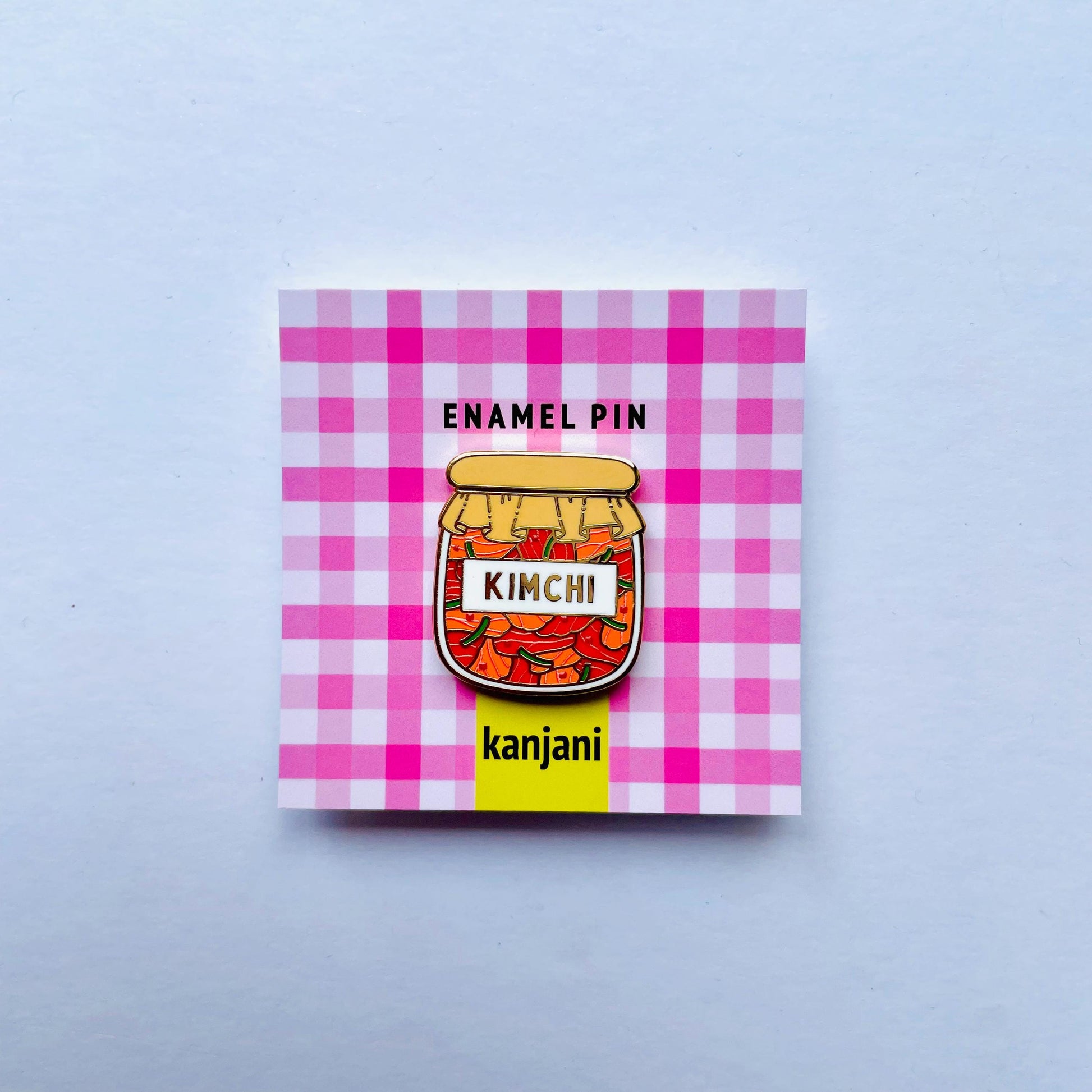 Kimchi Cabbage luxury gold hard enamel lapel pin badge