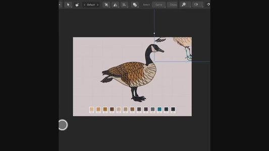 Goose Enamel Pin, Canada Bird Lapel Badge, Christmas gift, stocking stuffer