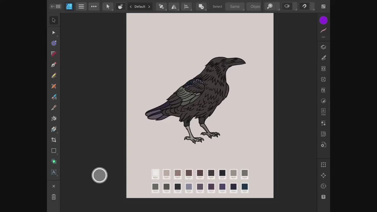Raven Enamel Pin, Crow Pin,