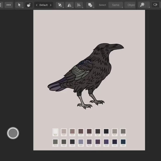 Raven Enamel Pin, Halloween Crow Pin, Gothic Witchy Style, Dark academia