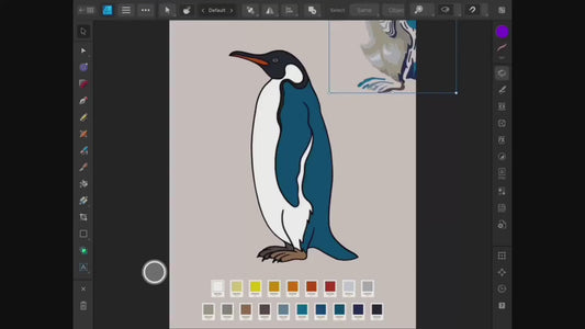 Penguin Enamel pin gift, Emperor bird badge